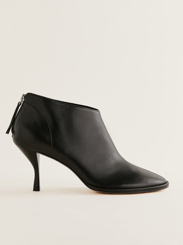 Gretel Ankle Boot - Black Leather